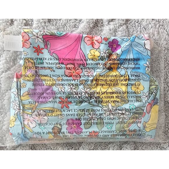 NWT Posh Peanut Disney Princess Ruffled Cap Sleeve Basic Bodysuit size 0-3M - Picture 5 of 5